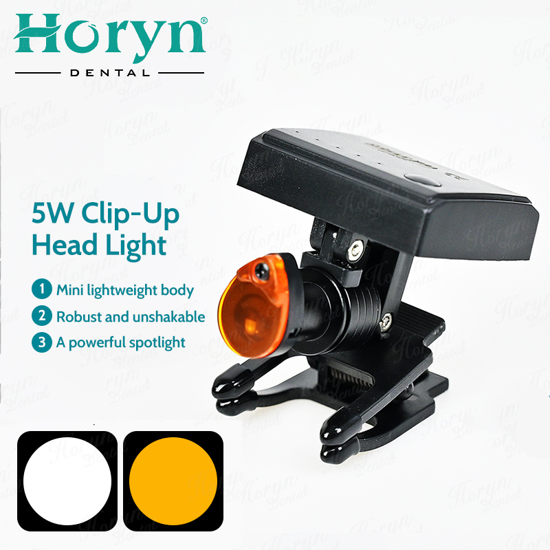 Medical Labs - Diş 5W kablosuz LED far klip