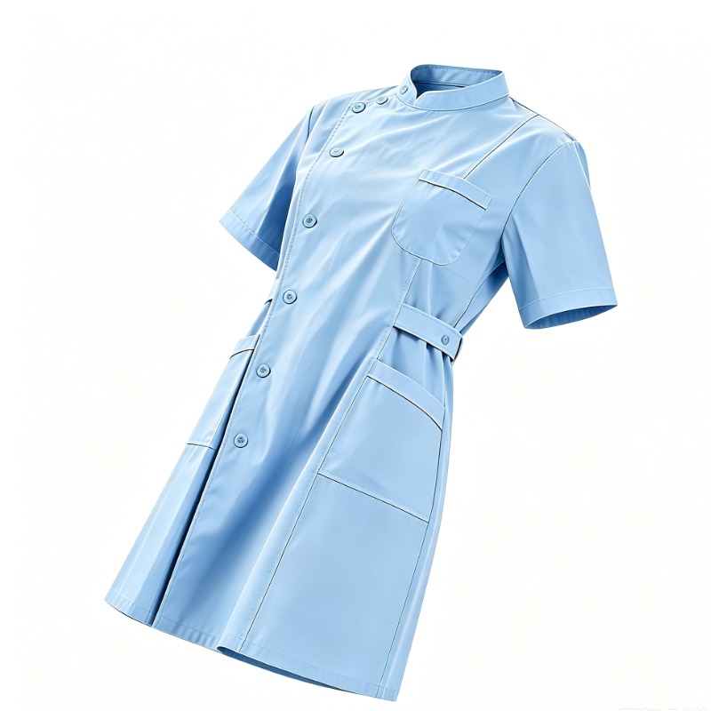 Kısa Kollu Tıbbi İş Kıyafetler - Medical Lab Hospital incelemesi ve fiyatı