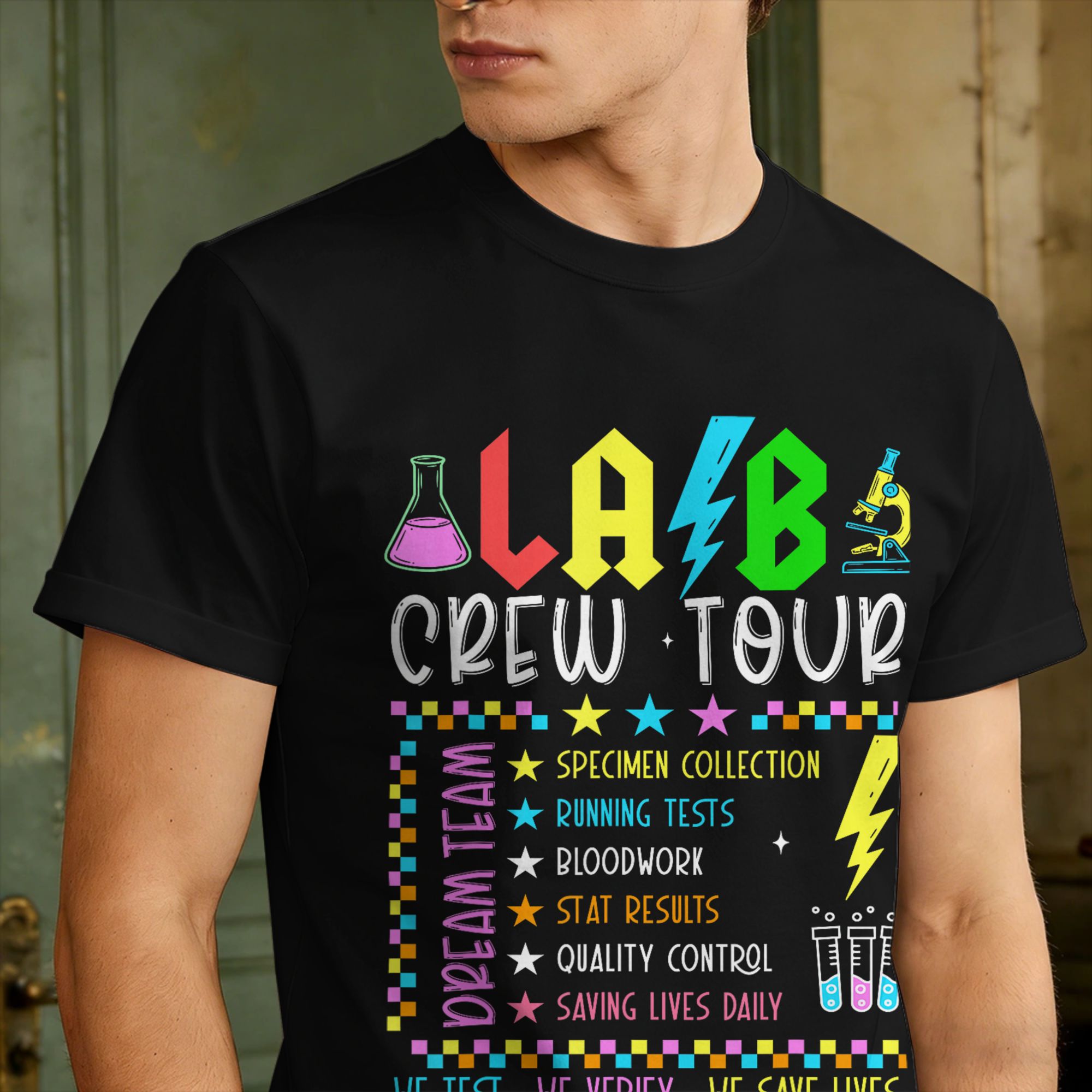Vintage T-Shirt Yaz Laboratuva - Medical Lab Professionals Week incelemesi ve fiyatı