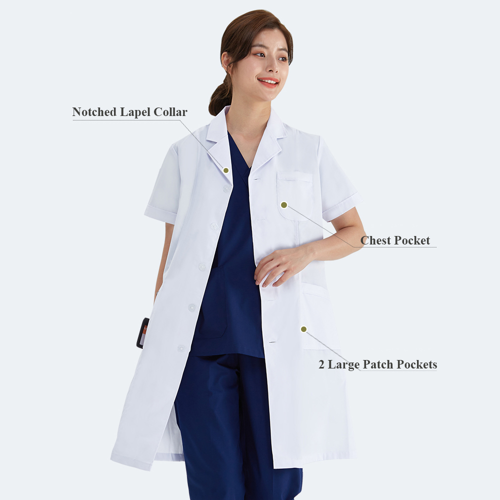 Unisex beyaz ceket laboratuvar - Medical Lab Hospital incelemesi ve fiyatı